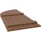 Ekena Millwork Americraft 6-Board (2 Batten) Wood Joined Board-n-Batten Shutters w/ Arch Top, ARW101BQ621X71BTH, PR ARW101BQ621X71BTH - alternate 9